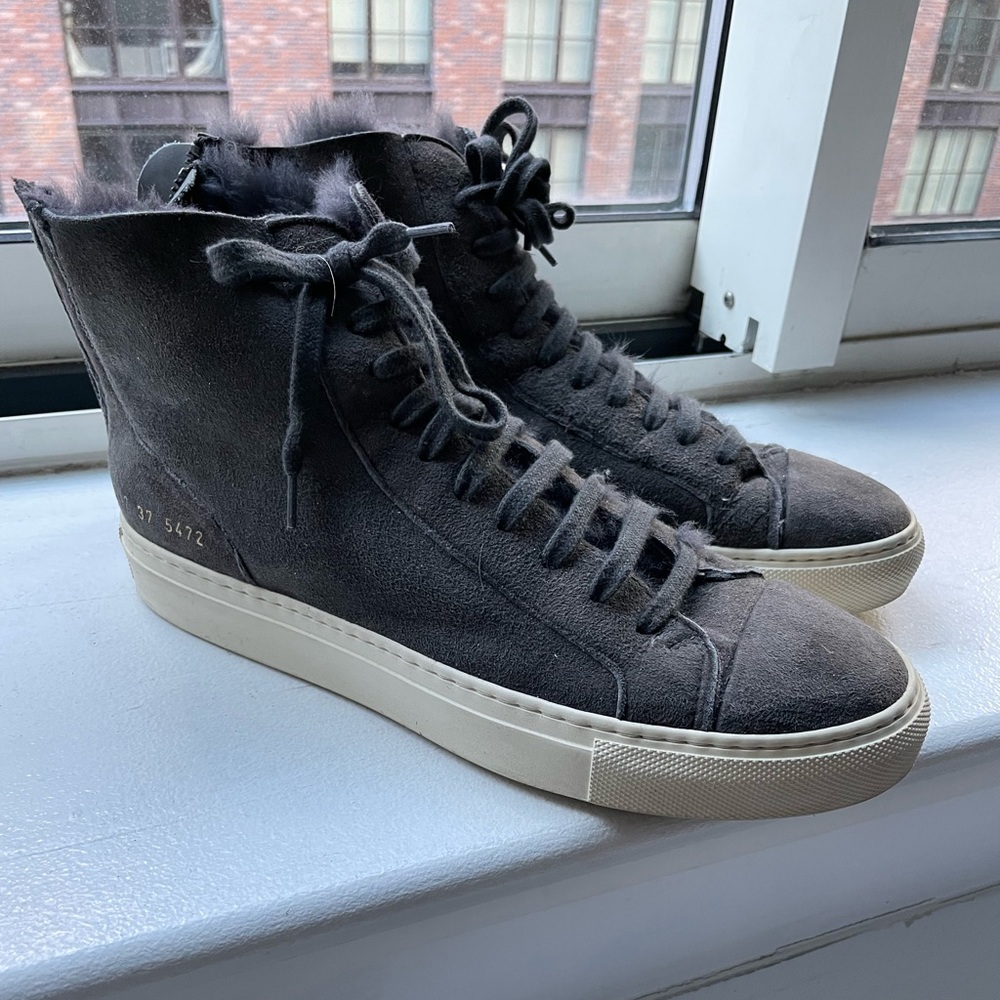 Common Projects Suede Sneakers Size 7